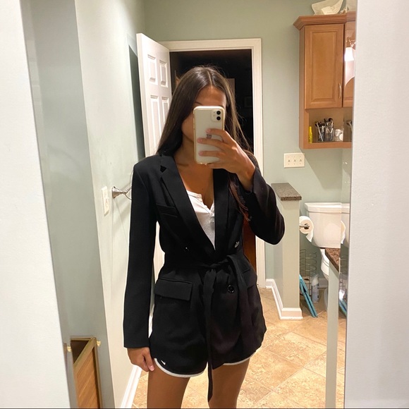 SOLD Zara Black Jacket Blazer Women’s Size Small - Picture 7 of 9